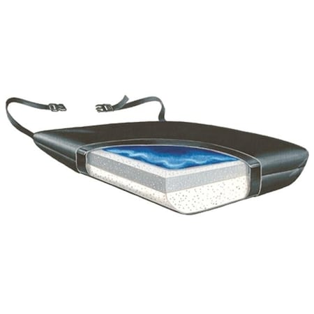 Skil-Care Skil-Care 754132 16 in. Ultra-Cushion Wedge Gel-Foam Vinyl Cushion with LSI Cover 754132